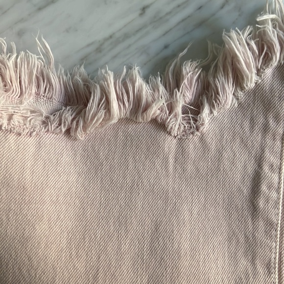 J Brand JOAN frayed hem crop - Picture 3 of 4